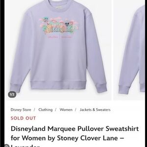 Disneyland Marquee Pullover from Stoney Clover